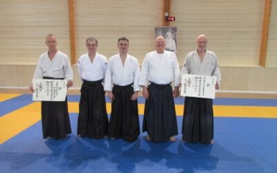 Félicitations à nos premiers gradés Aïkikaï !
